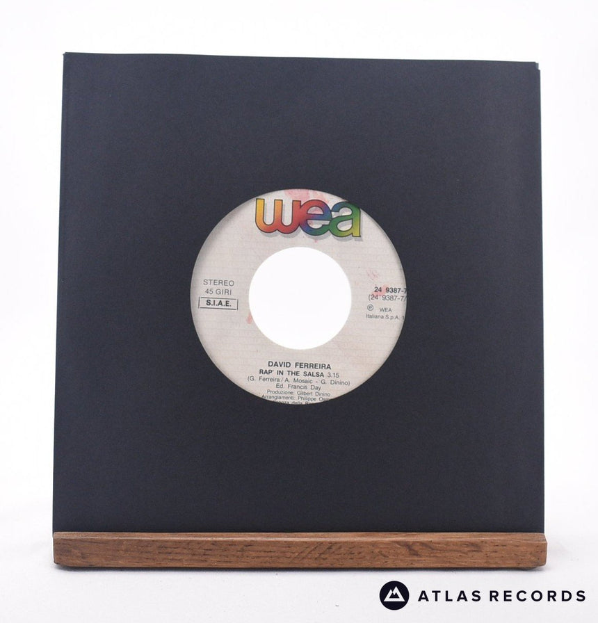 David Ferreira Rap' In The Salsa 7" Vinyl Record - In Sleeve