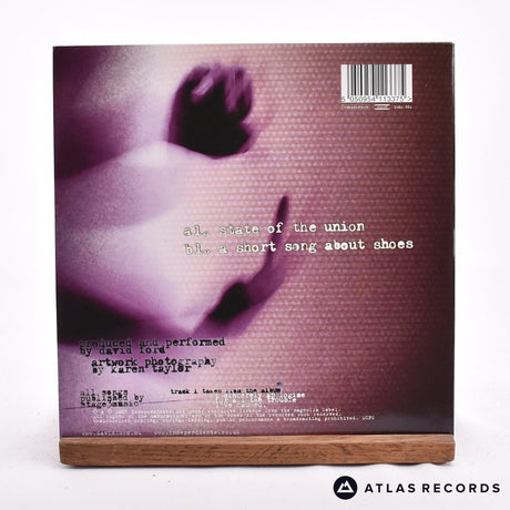 David Ford - State Of The Union - 7" Vinyl Record - NM/NM