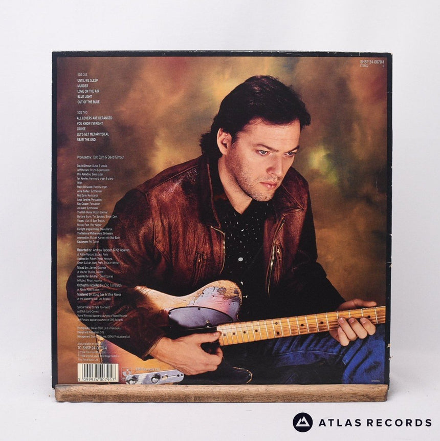 David Gilmour - About Face - First Press 1A B LP Vinyl Record - EX/EX