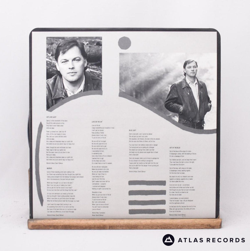 David Gilmour - About Face - LP Vinyl Record - EX/EX