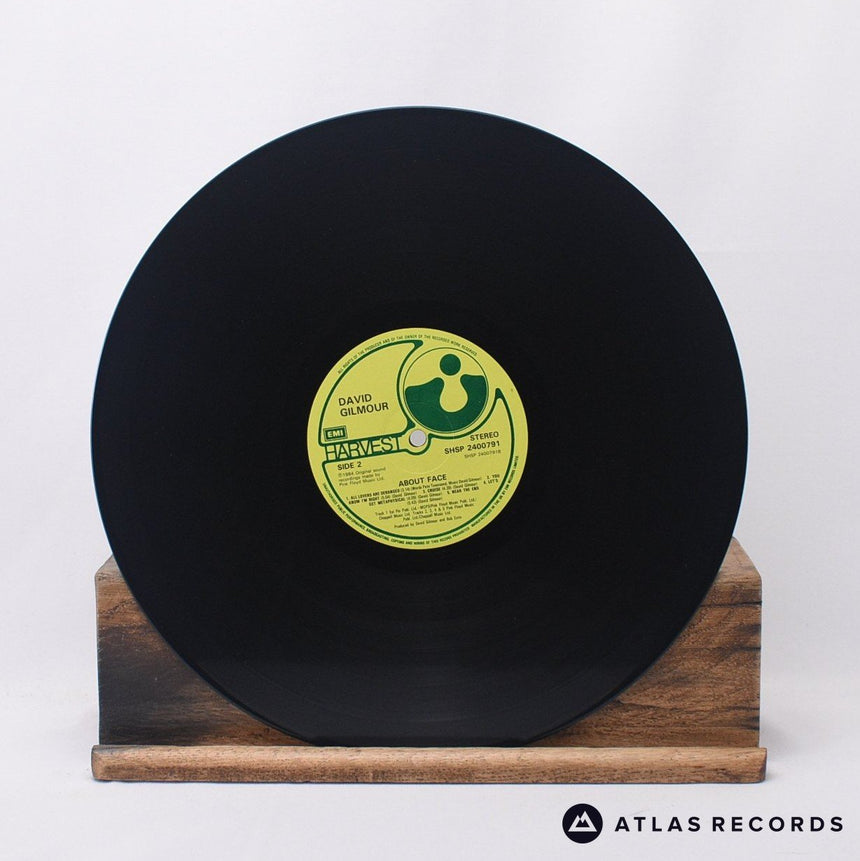 David Gilmour - About Face - First Uk Press A-4 B-4 LP Vinyl Record - EX/EX