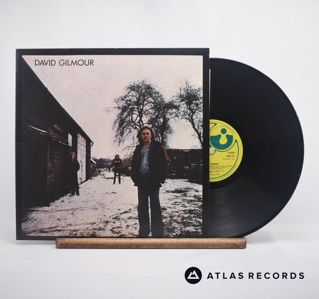 David Gilmour David Gilmour LP Vinyl Record - Front Cover & Record