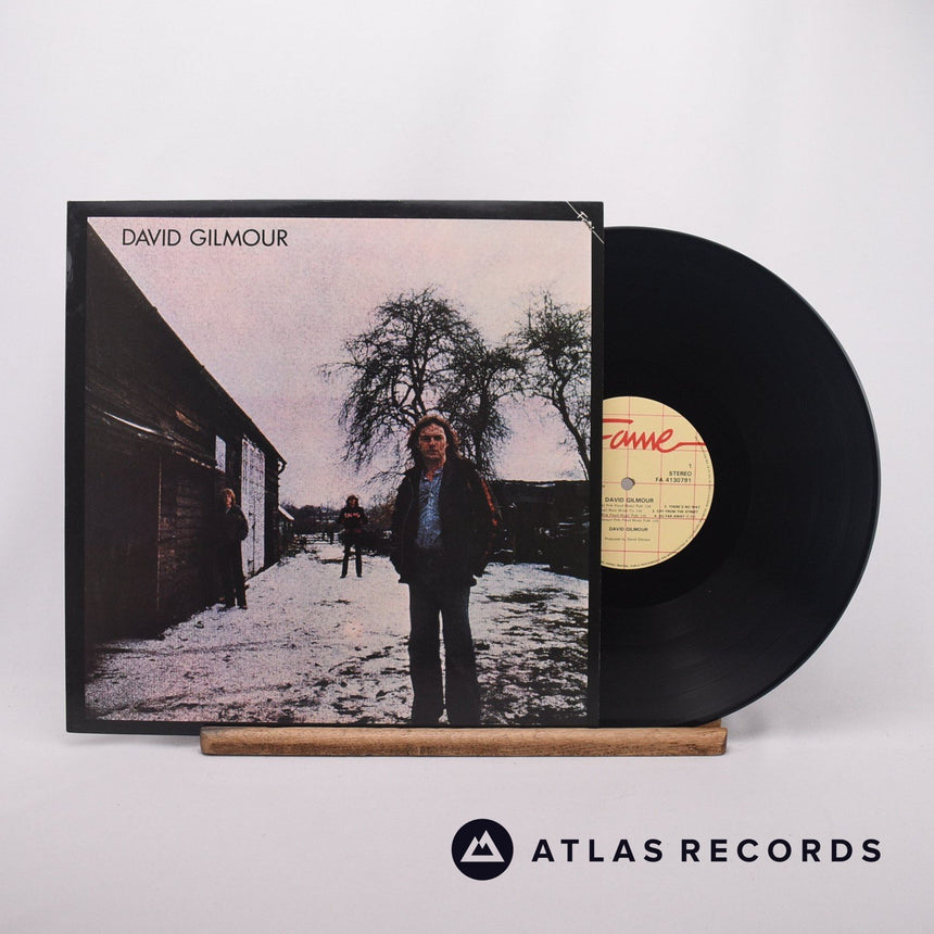 David Gilmour David Gilmour LP Vinyl Record - Front Cover & Record