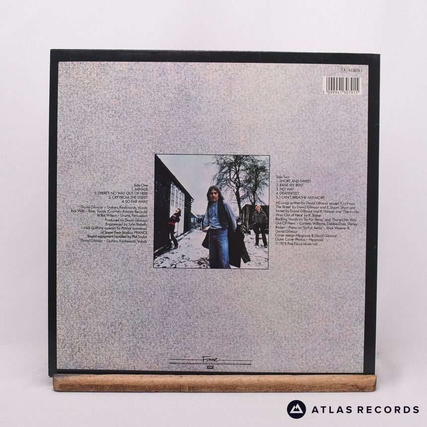 David Gilmour - David Gilmour - Reissue LP Vinyl Record - EX/EX