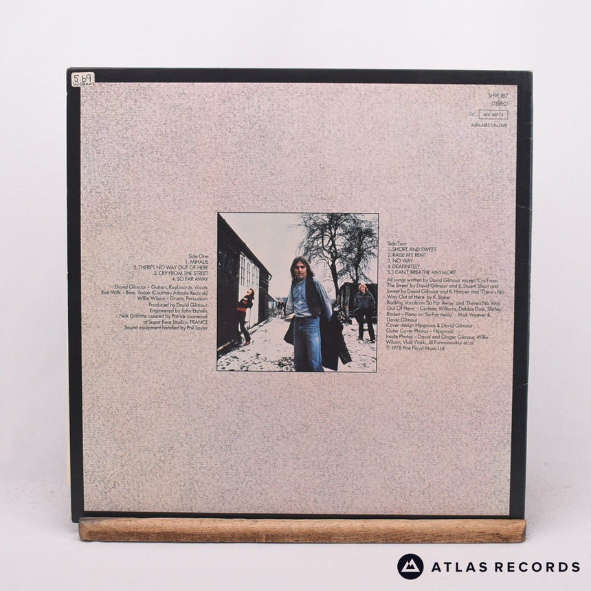 David Gilmour - David Gilmour - Gatefold A-5 B-1 LP Vinyl Record - EX/EX
