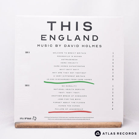 David Holmes - This England - Limited Edition Sealed Red LP Vinyl Record - NEW