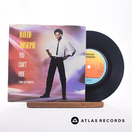 David Joseph You Can't Hide 7" Vinyl Record - Front Cover & Record