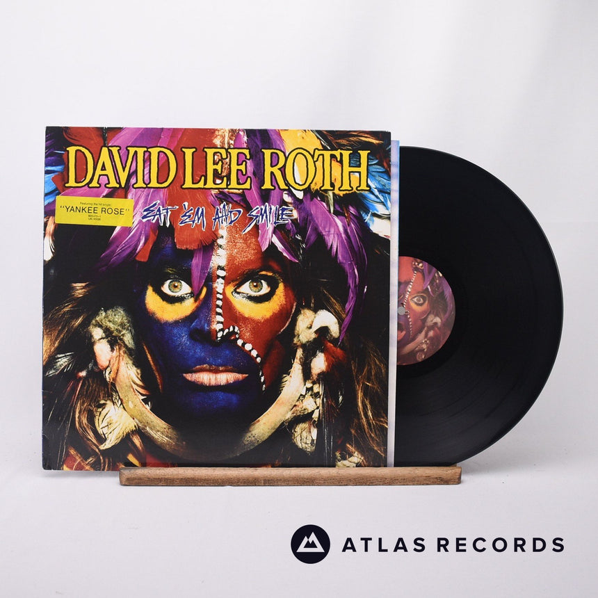 David Lee Roth - Eat 'Em And Smile - LP Vinyl Record - EX/EX
