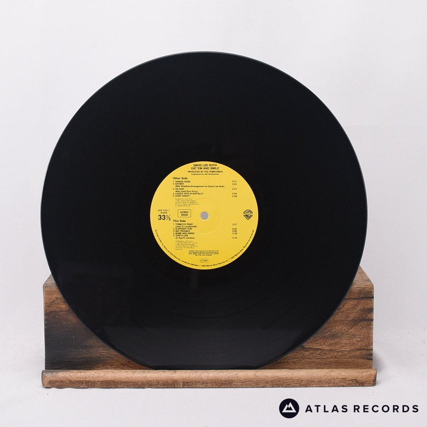 David Lee Roth - Eat 'Em And Smile - LP Vinyl Record - EX/EX