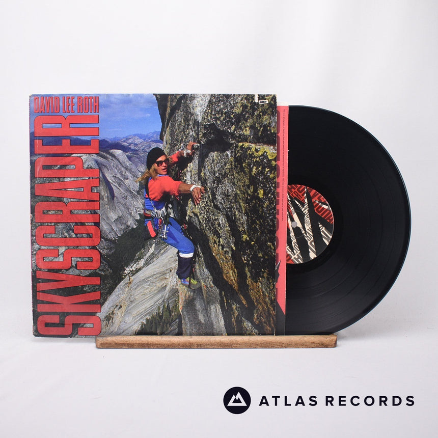 David Lee Roth Skyscraper LP Vinyl Record - Front Cover & Record