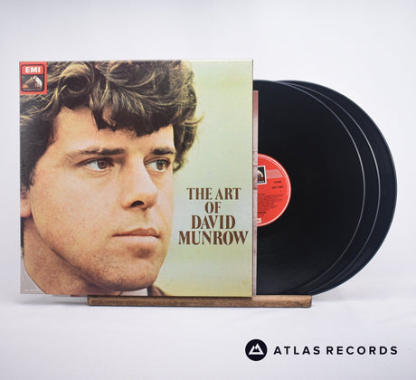 David Munrow The Art Of David Munrow Box Set 3 x LP Vinyl Record - Front Cover & Record