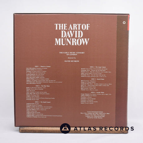 David Munrow - The Art Of David Munrow - Box Set 3 x LP Vinyl Record - EX/NM