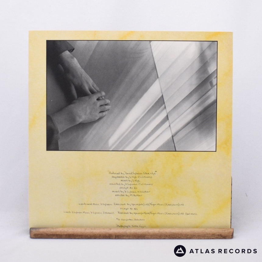 David Sylvian - Brilliant Trees - Townhouse LP Vinyl Record - EX/VG