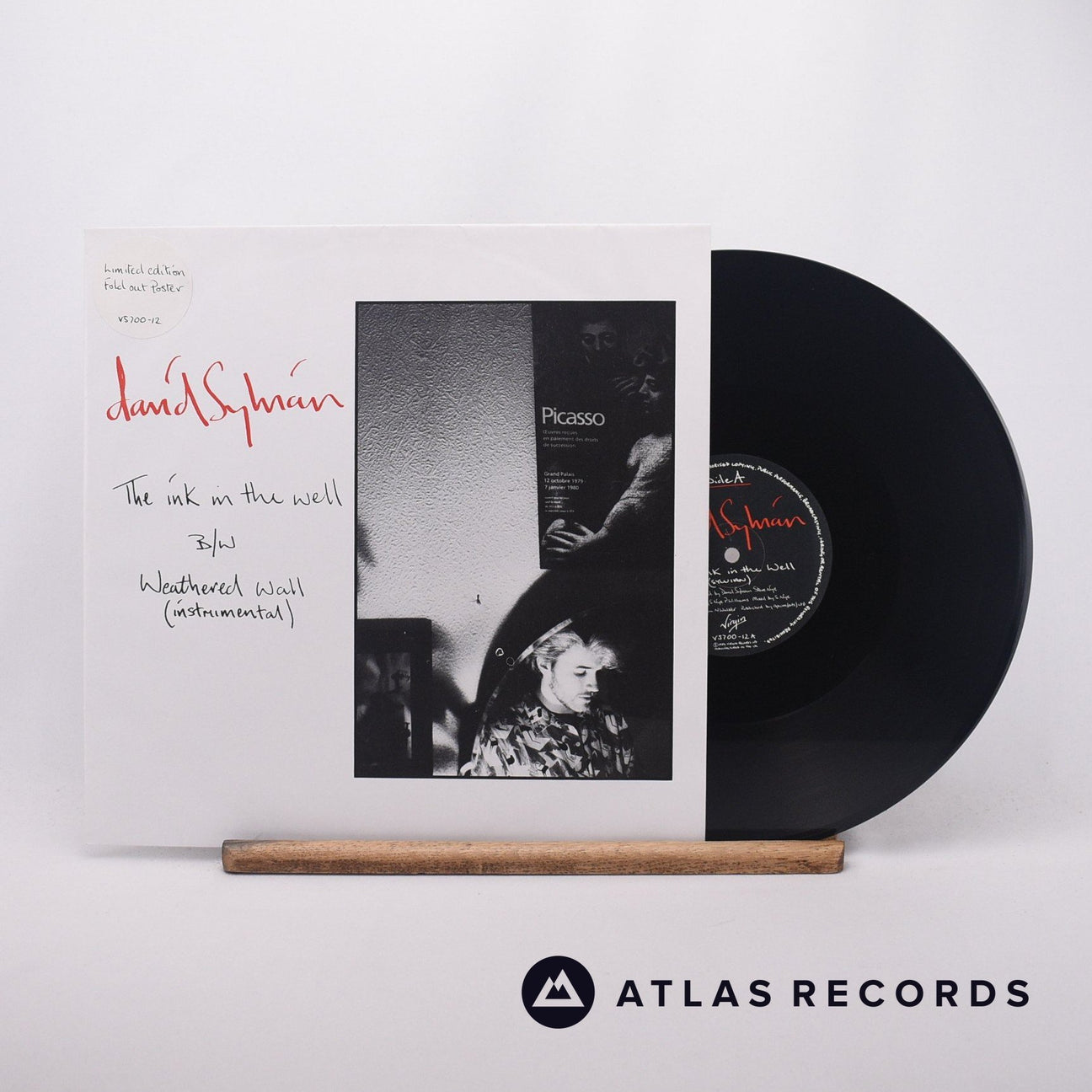 David Sylvian The Ink In The Well 12" Vinyl Record - Front Cover & Record