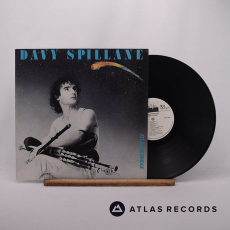 Davy Spillane Atlantic Bridge LP Vinyl Record - Front Cover & Record