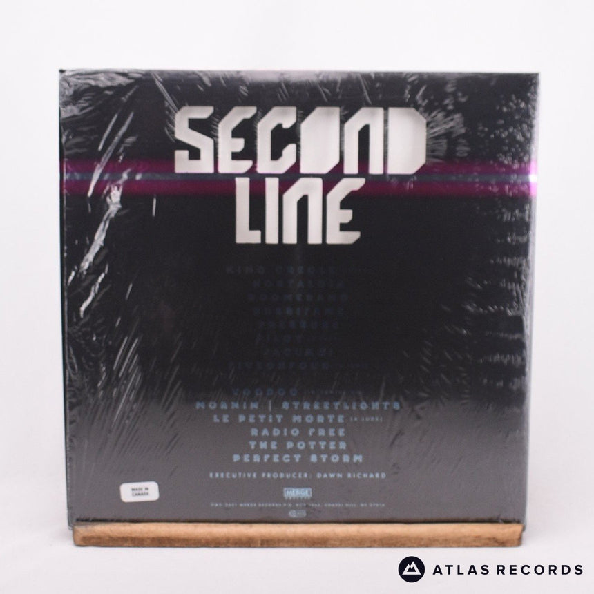 Dawn Richard - Second Line - Gold White Die-Cut Sleeve LP + 12" Vinyl Record