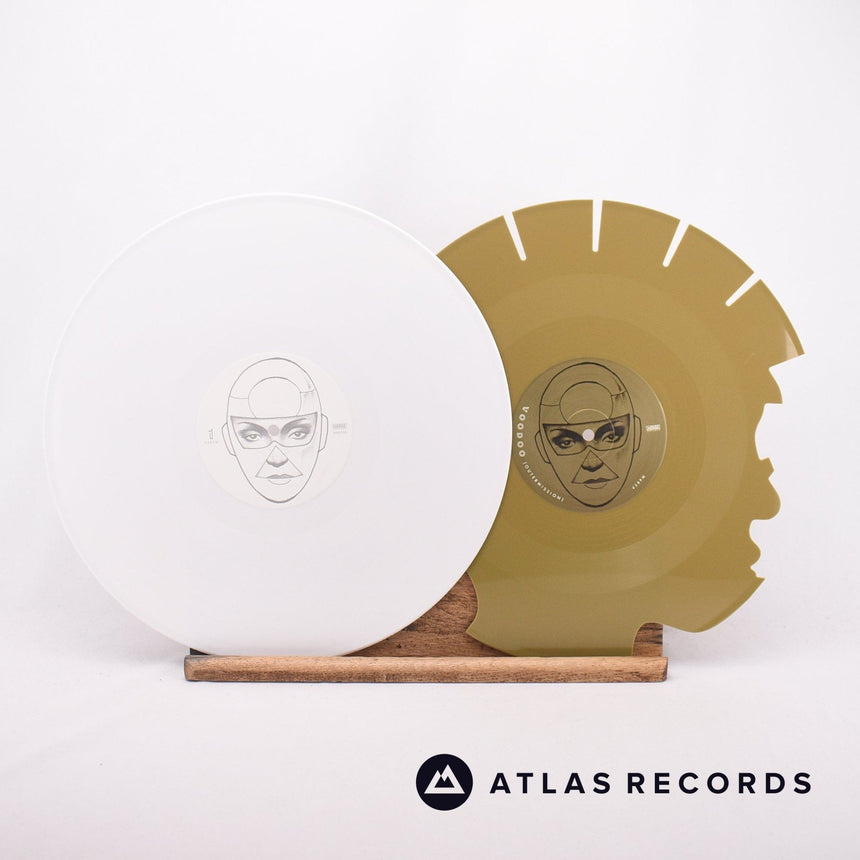 Dawn Richard - Second Line - Gold White Die-Cut Sleeve LP + 12" Vinyl Record