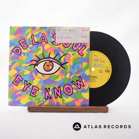 De La Soul Eye Know 7" Vinyl Record - Front Cover & Record