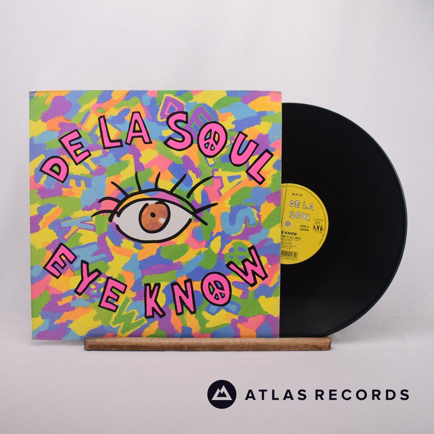 De La Soul Eye Know 12" Vinyl Record - Front Cover & Record