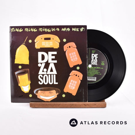De La Soul Ring Ring Ring 7" Vinyl Record - Front Cover & Record