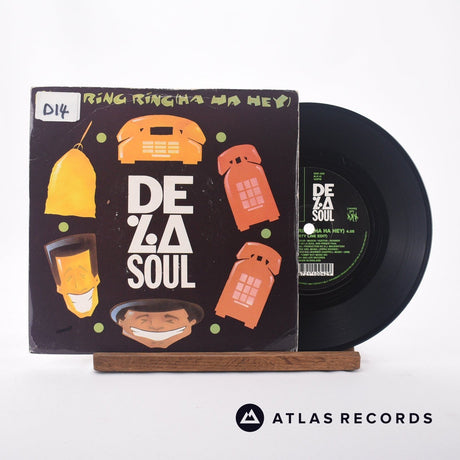 De La Soul Ring Ring Ring 7" Vinyl Record - Front Cover & Record
