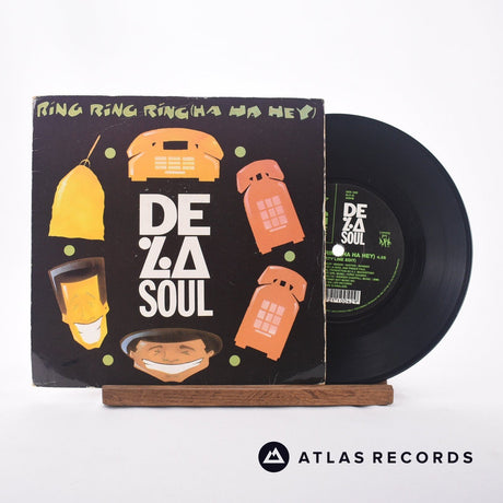 De La Soul Ring Ring Ring 7" Vinyl Record - Front Cover & Record