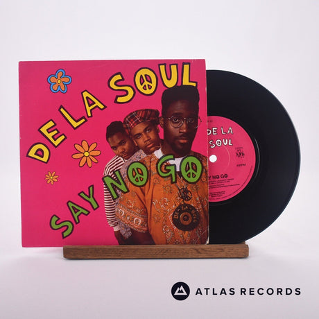 De La Soul Say No Go 7" Vinyl Record - Front Cover & Record