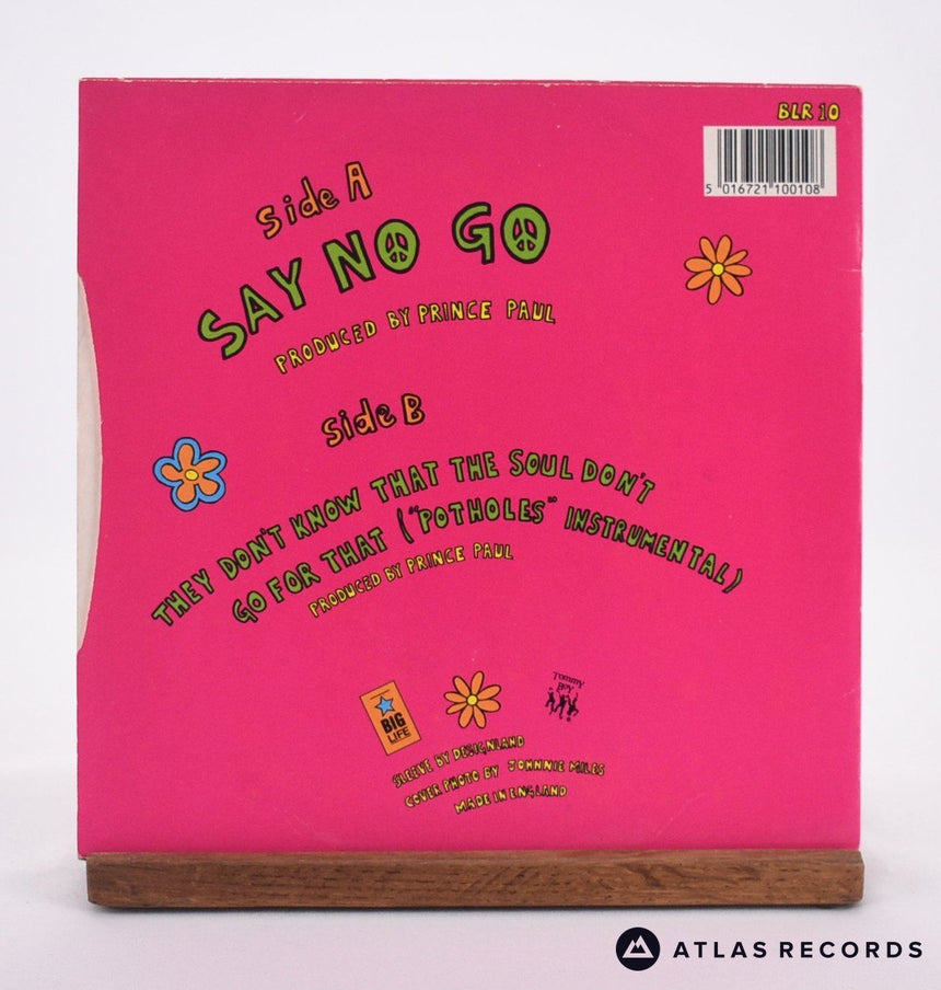 De La Soul - Say No Go - 7" Vinyl Record - EX/VG+