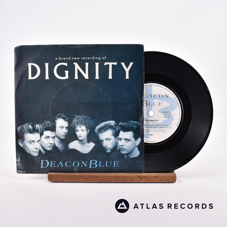 Deacon Blue Dignity 7" Vinyl Record - Front Cover & Record