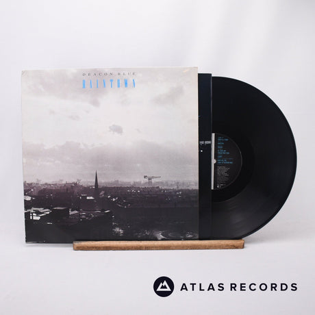 Deacon Blue Raintown LP Vinyl Record - Front Cover & Record