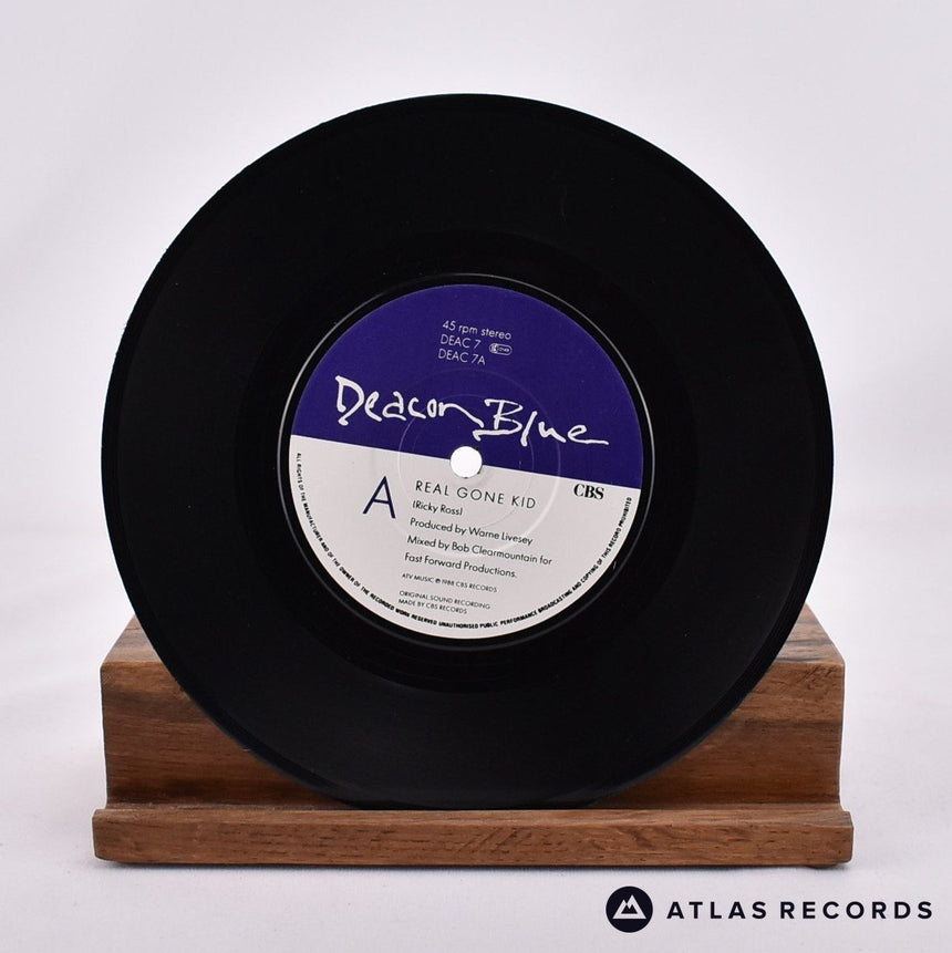 Deacon Blue - Real Gone Kid - 7" Vinyl Record - EX/EX