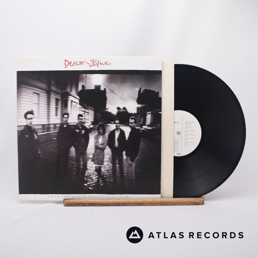 Deacon Blue When The World Knows Your Name LP Vinyl Record - Front Cover & Record