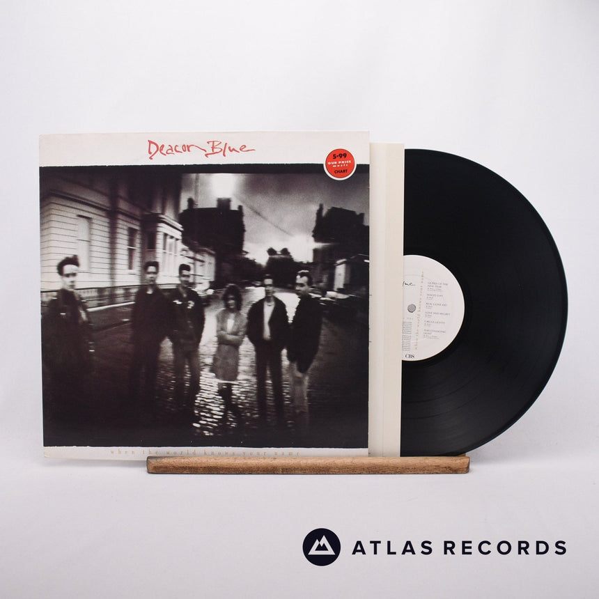 Deacon Blue When The World Knows Your Name LP Vinyl Record - Front Cover & Record