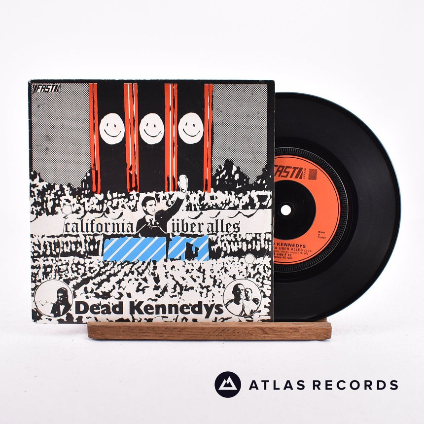 Dead Kennedys California Über Alles 7" Vinyl Record - Front Cover & Record
