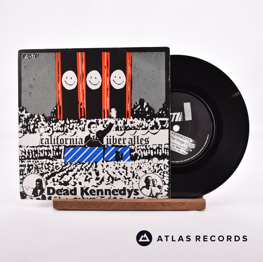 Dead Kennedys California Über Alles 7" Vinyl Record - Front Cover & Record