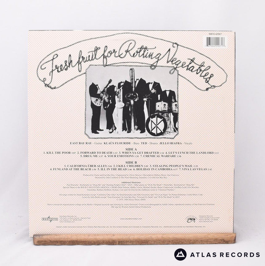 Dead Kennedys - Fresh Fruit For Rotting Vegetables - Poster LP Vinyl Record