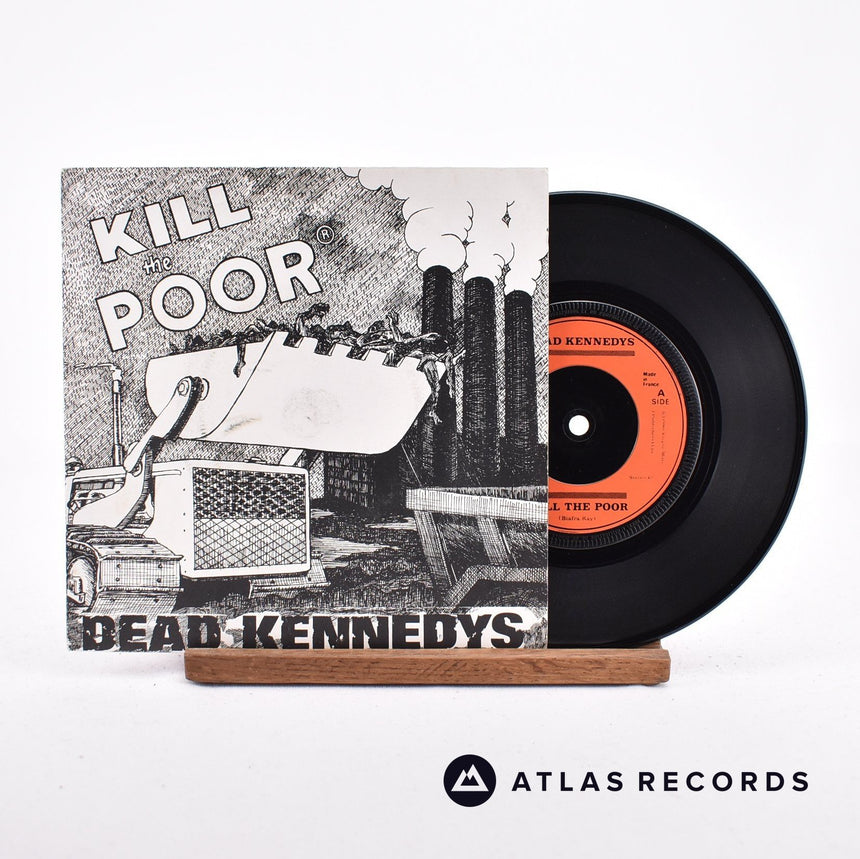 Dead Kennedys Kill The Poor 7" Vinyl Record - Front Cover & Record