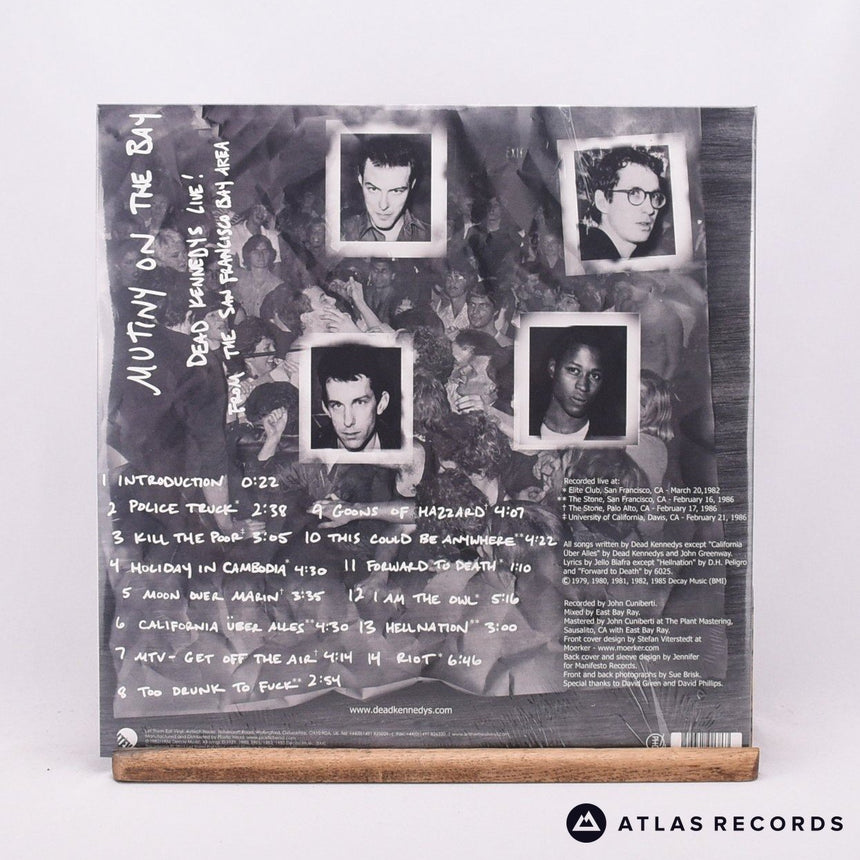 Dead Kennedys - Mutiny On The Bay - Clear Reissue Double LP Vinyl Record - NEW