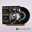 Dead Kennedys Too Drunk To Fuck 7" Vinyl Record - Front Cover & Record