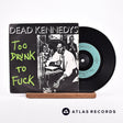 Dead Kennedys Too Drunk To Fuck 7" Vinyl Record - Front Cover & Record