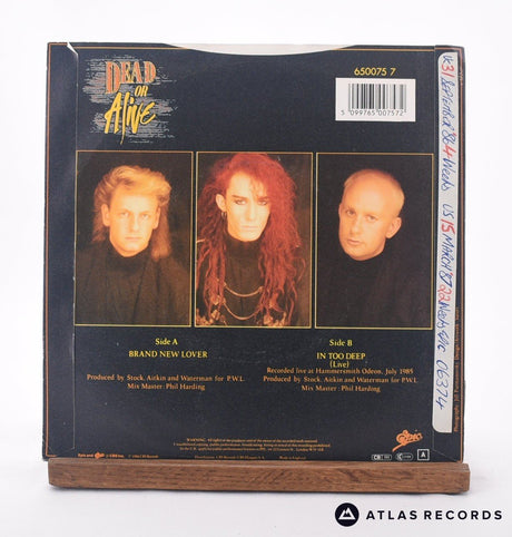 Dead Or Alive - Brand New Lover - 7" Vinyl Record - VG+/EX