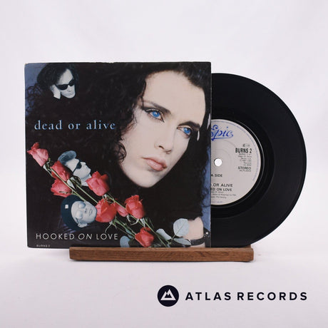 Dead Or Alive Hooked On Love 7" Vinyl Record - Front Cover & Record