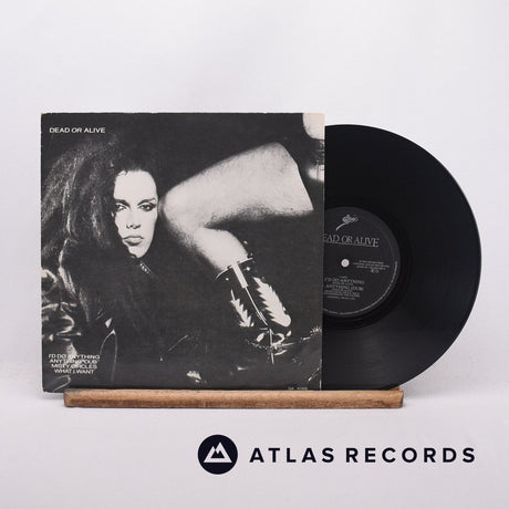 Dead Or Alive I'd Do Anything 10" Vinyl Record - Front Cover & Record