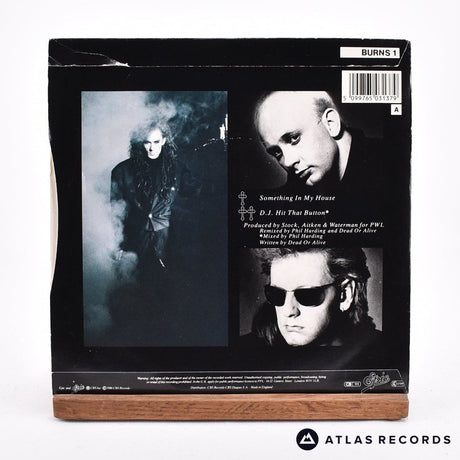 Dead Or Alive - Something In My House - 7" Vinyl Record - VG+/EX