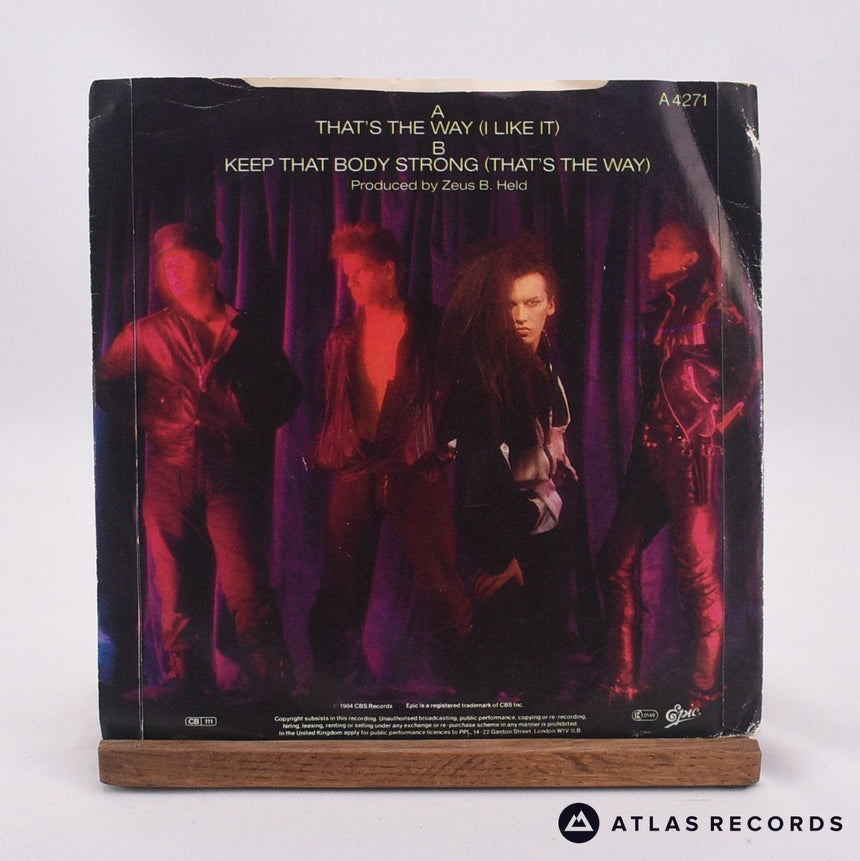 Dead Or Alive - That's The Way - 7" Vinyl Record - VG+/VG+