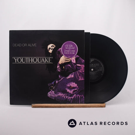 Dead Or Alive Youthquake LP Vinyl Record - Front Cover & Record