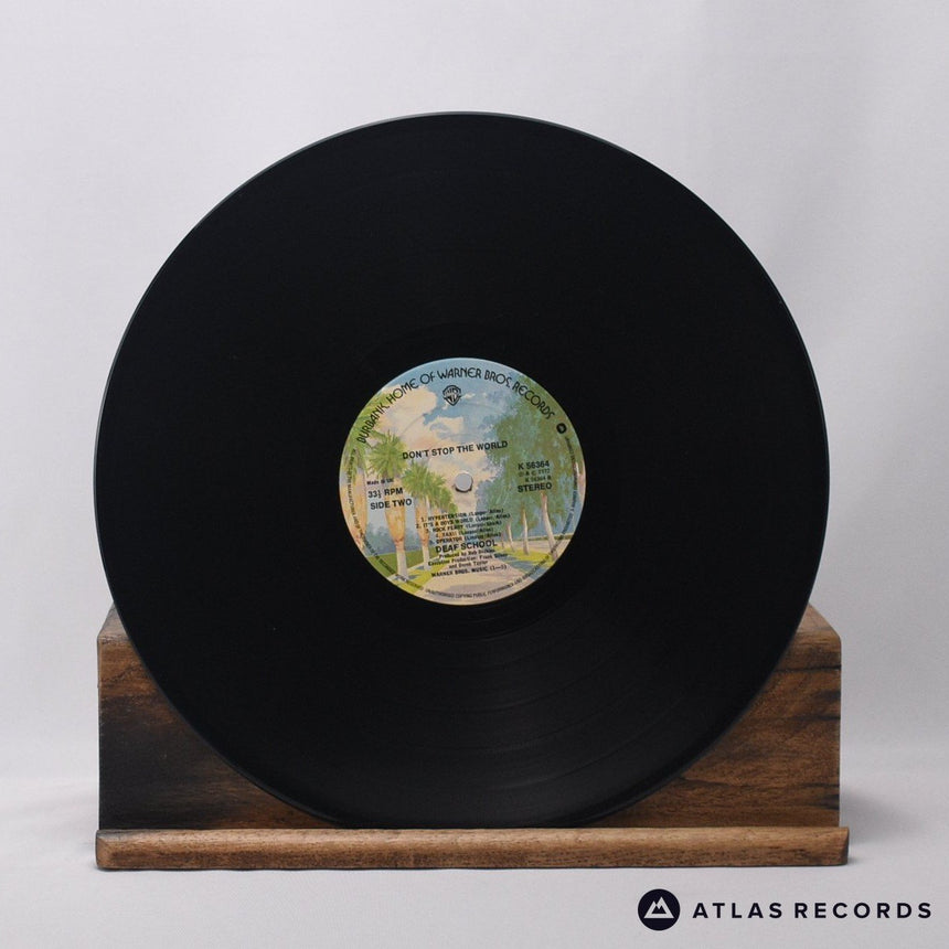 Deaf School - Don't Stop The World - Porky A-2 B-2 LP Vinyl Record - VG+/EX