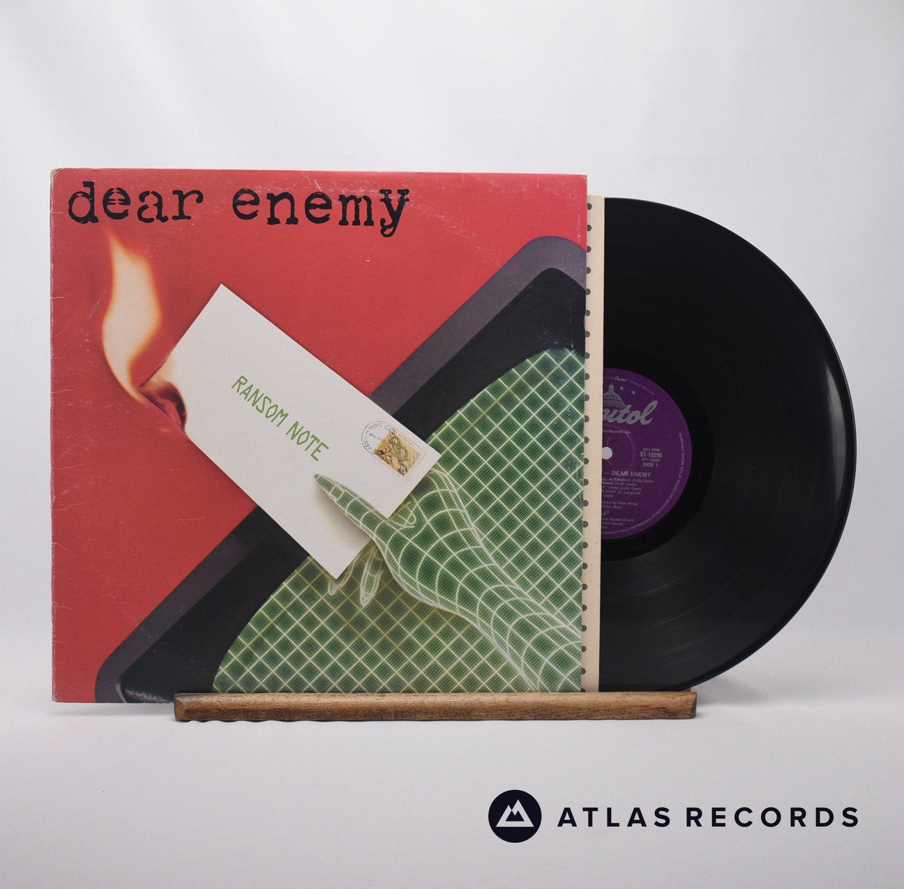 Dear Enemy Ransom Note LP Vinyl Record - Front Cover & Record