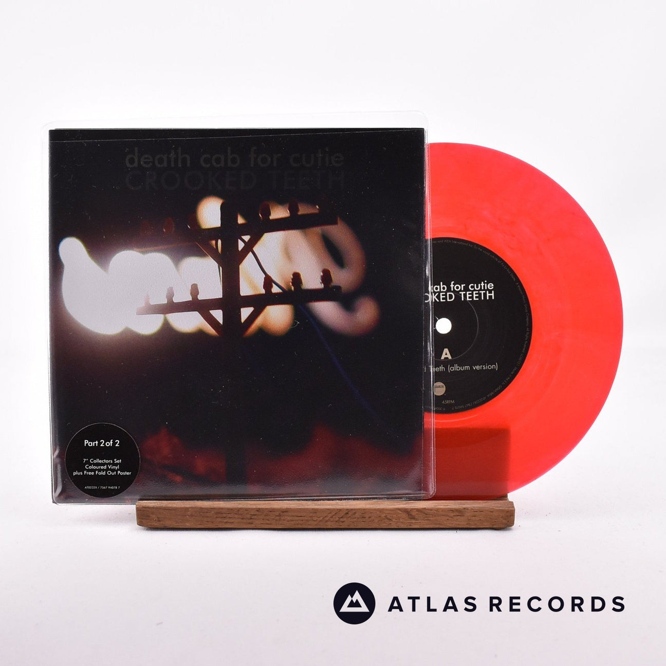 Death Cab For Cutie Crooked Teeth 7" Vinyl Record - Front Cover & Record