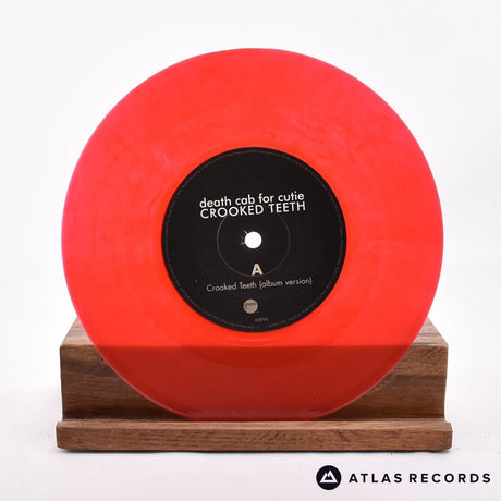 Death Cab For Cutie - Crooked Teeth - Red Poster Sleeve 7" Vinyl Record - NM/NM